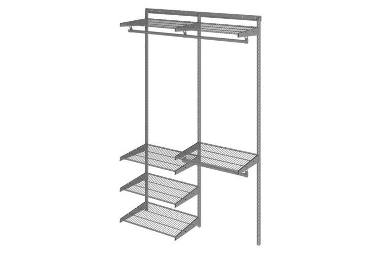 Гардеробная система ПРАКТИК HOME OptimaG120 графит S70299916515 - изображение 3