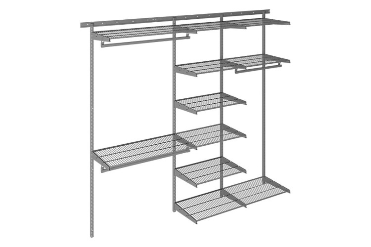 Гардеробная система ПРАКТИК HOME Max G210 графит S70299919015 - изображение 2