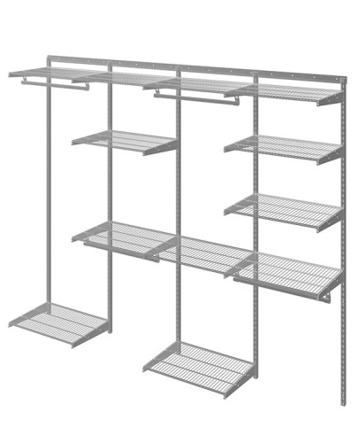 Гардеробная система ПРАКТИК HOME Max G240 графит S70299919615 - изображение 3