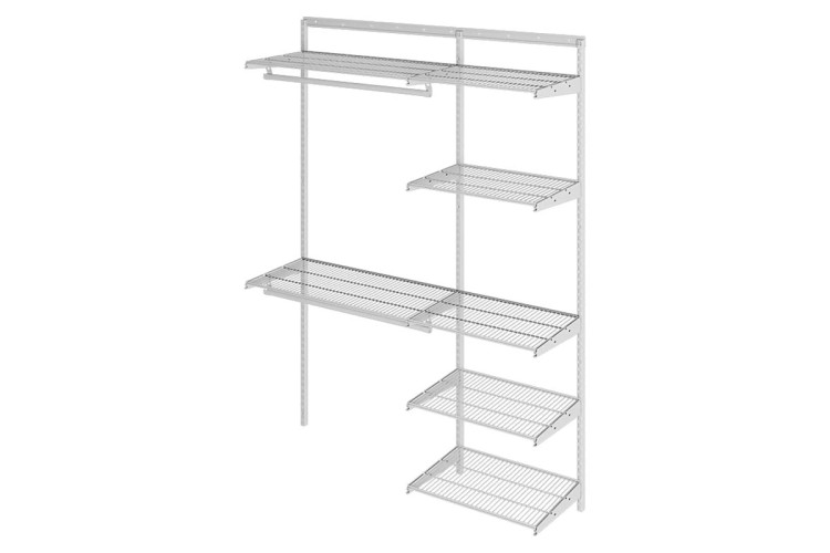 Гардеробная система ПРАКТИК HOME Optima G150 белая S70199917501