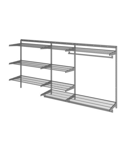 Гардеробная система ПРАКТИК HOME OptimaG240 графит S70299919515 - изображение 2