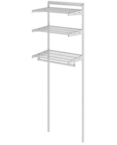 Гардеробная система ПРАКТИК HOME Basic G60 белая S70199913401 - изображение 2