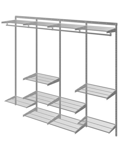 Гардеробная система ПРАКТИК HOME Max G240 графит S70299919615 - изображение 2