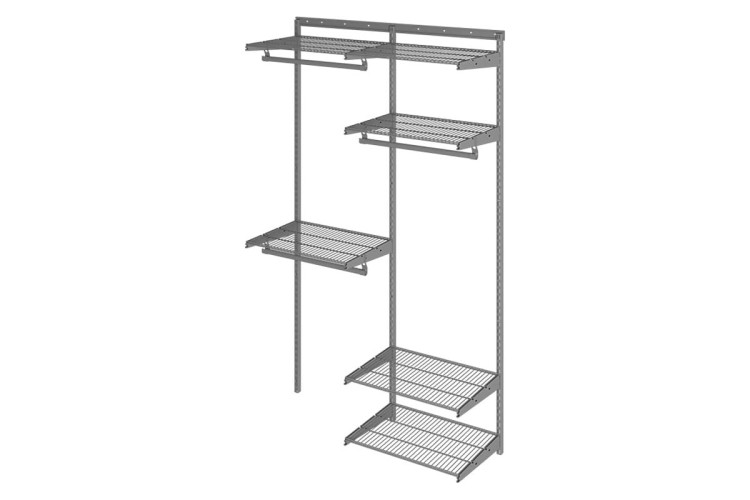 Гардеробная система ПРАКТИК HOME OptimaG120 графит S70299916515