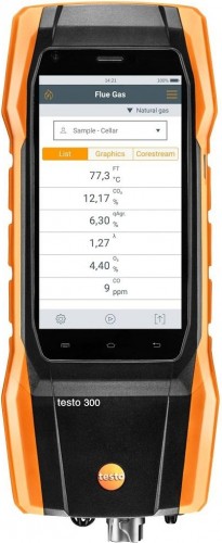 Газоанализатор дымовых газов Testo 300 LL (комплект, с H2 компенсацией) 0564300401