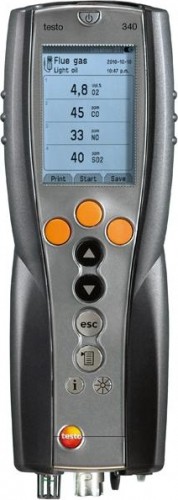 Газоанализатор Testo 340 SO2-четырехсенсорный комплект без зонда 0563 9341