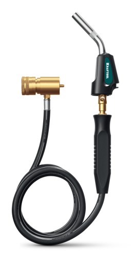 Газовая горелка KRAFTOOL KS-8000 со шлангом 1.4м с пьезоподжигом на баллон 55512