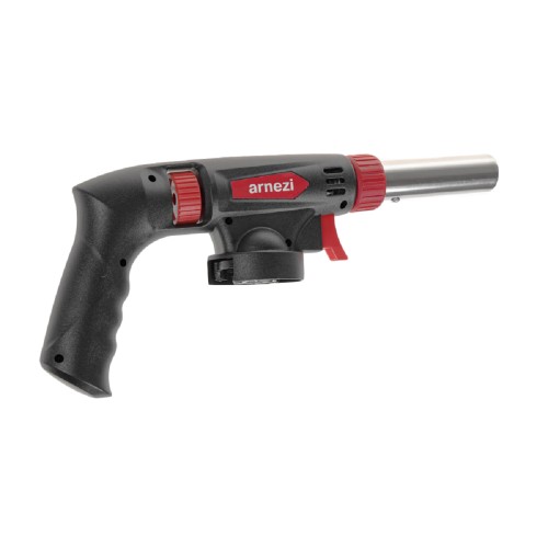Газовая горелка-насадка с пьезоподжигом ARNEZI R7006305 на цанговый баллон с ручкой - изображение 2