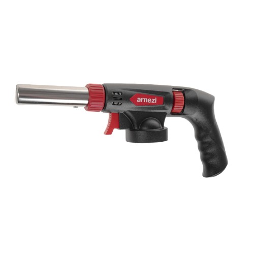 Газовая горелка-насадка с пьезоподжигом ARNEZI R7006305 на цанговый баллон с ручкой