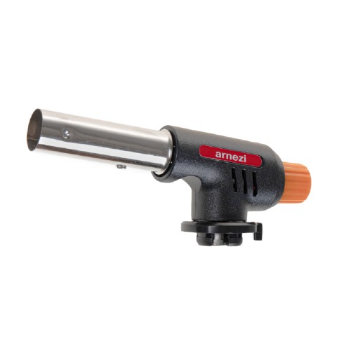 Газовая горелка-насадка с пьезоподжигом ARNEZI R7006303 на цанговый баллон под углом