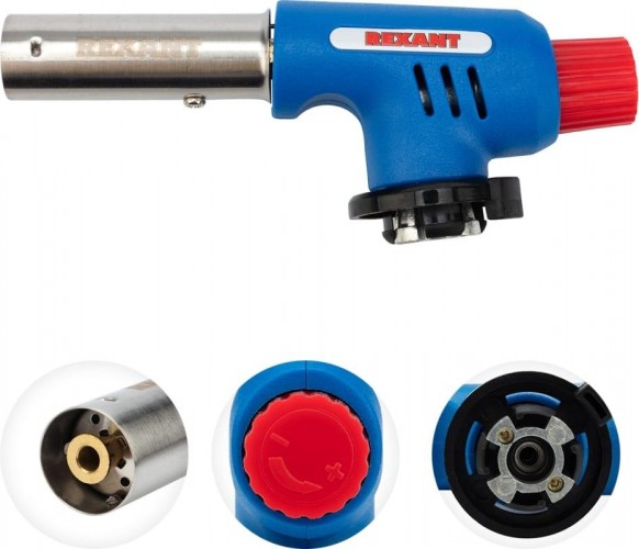Газовая горелка REXANT GT-19 с пьезоподжигом 12-0019 - изображение 3