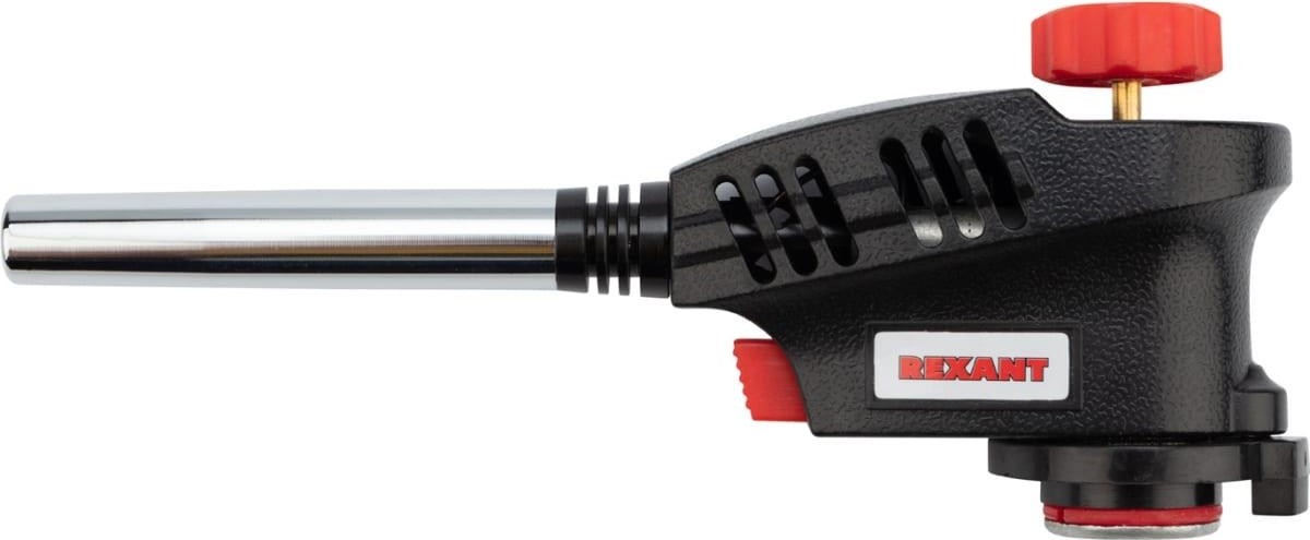 Газовая горелка REXANT GT-30 с пьезоподжигом паяльного типа 12-0030