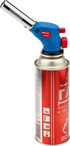 Газовая горелка REXANT GT-34 360° с пьезоподжигом 12-0034 - изображение 2