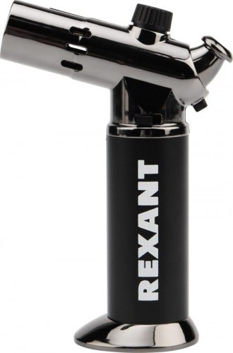 Газовая горелка REXANT GT-38 2 режима работы, заправляемая 12-0038