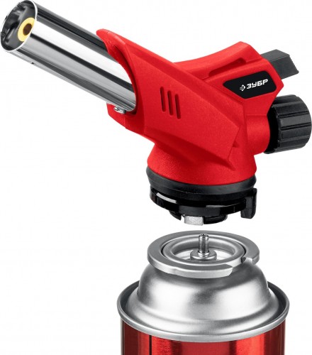 Газовая горелка ЗУБР ГМ-350 на баллон с цанговым соединением 55553 - изображение 2