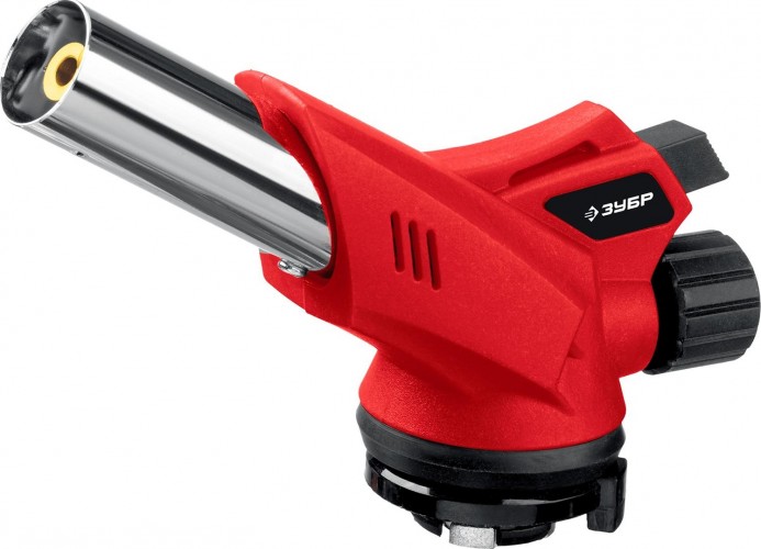 Газовая горелка ЗУБР ГМ-350 на баллон с цанговым соединением 55553