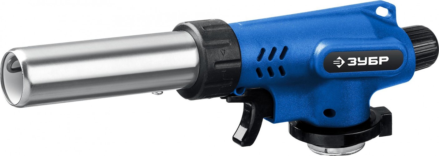 Газовая горелка ЗУБР ГП-500 на баллон с цанговым соединением, увеличенный выхо 55552