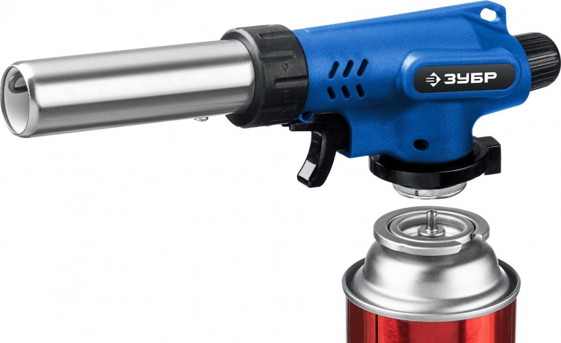 Газовая горелка ЗУБР ГП-500 на баллон с цанговым соединением, увеличенный выхо 55552 - изображение 2