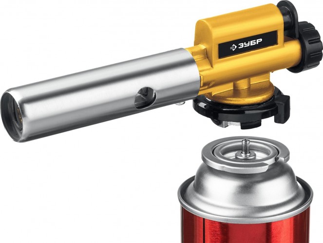 Газовая горелка ЗУБР ГПМ-800 на баллон с цанговым соединением 55550 - изображение 2