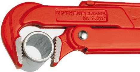 Газовый ключ ROTHENBERGER 90° 3" 7.0113 70113 - изображение 2