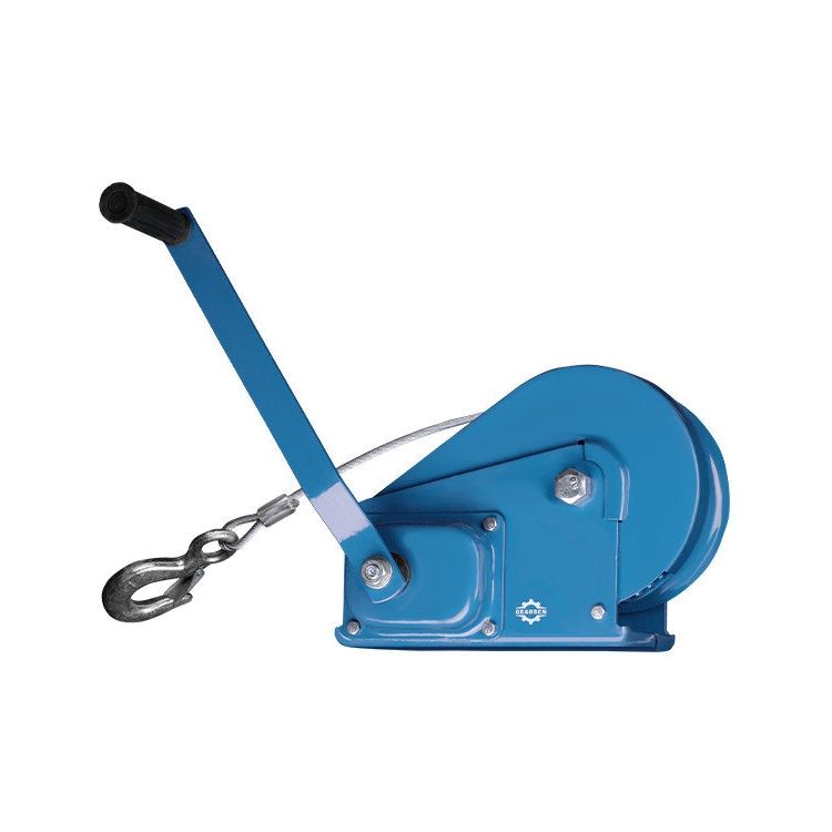 Лебедка ручная барабанная GEARSEN BHW 1180 кг, 20 м с тормозом