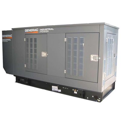 Газовый генератор GENERAC CG250 в кожухе - изображение 5