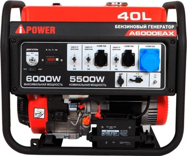 Генератор бензиновый A-iPOWER A6000EAX 20118 - изображение 2
