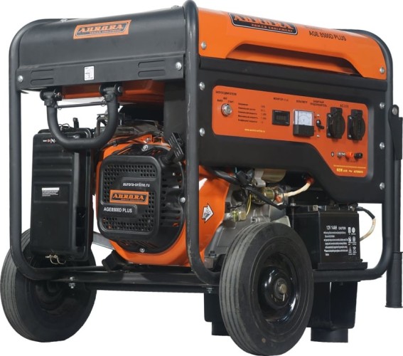 Генератор бензиновый AURORA AGE 8500 D PLUS 14683 - изображение 2