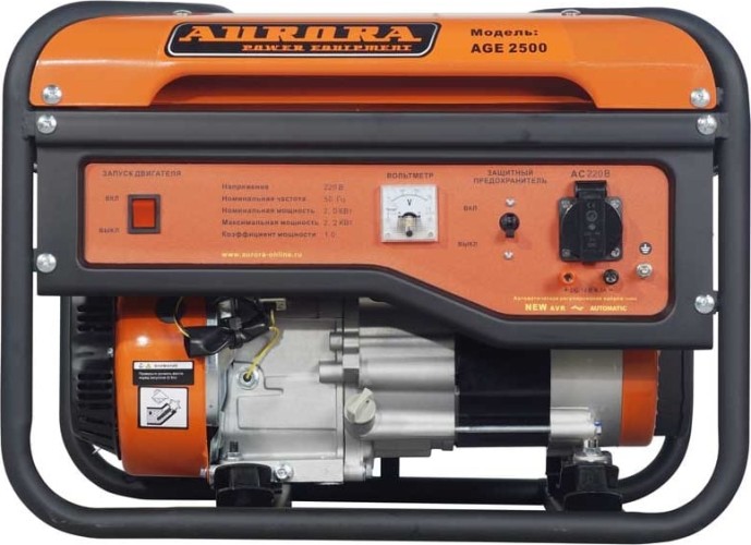 Генератор бензиновый AURORA AGE 2500 6770 - изображение 3