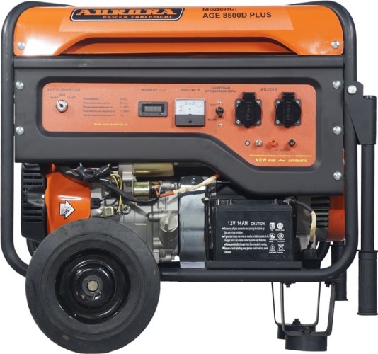 Генератор бензиновый AURORA AGE 8500 D PLUS 14683 - изображение 3
