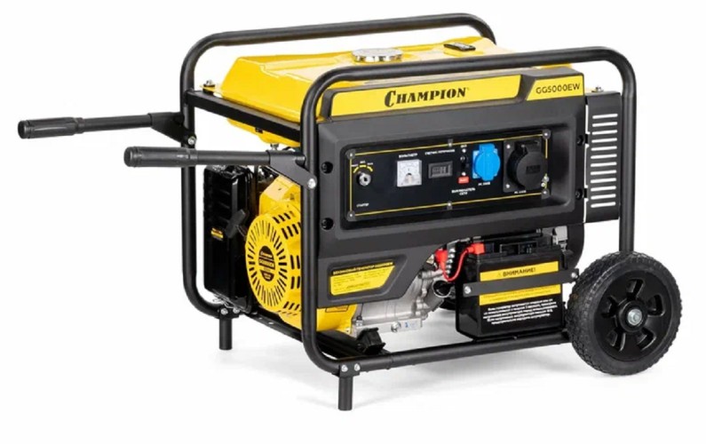Генератор бензиновый CHAMPION GG5000EW - изображение 2