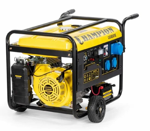 Генератор бензиновый CHAMPION GG6501Е+ATS с блоком АВР GG6501E - изображение 3