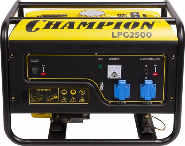 Генератор бензиновый CHAMPION LPG2500 (бензин/газ) - изображение 2