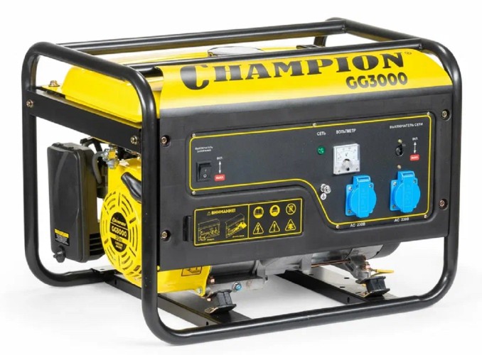 Генератор бензиновый CHAMPION GG3000 - изображение 2