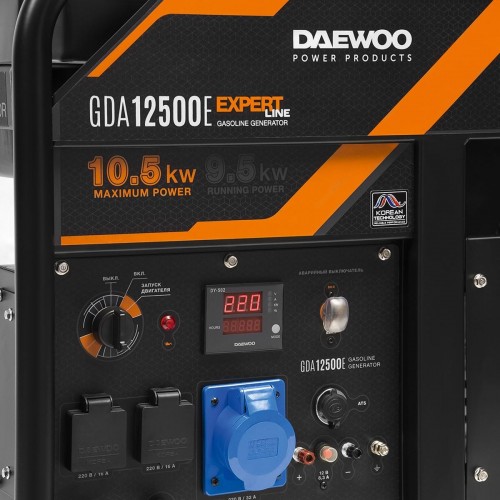 Генератор бензиновый DAEWOO GDA 12500E - изображение 4
