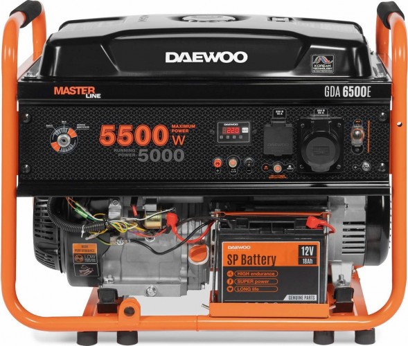 Генератор бензиновый DAEWOO GDA 6500E - изображение 2
