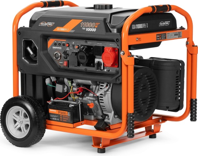 Генератор бензиновый DAEWOO GDA 11000 DPEi-3 DUAL POWER инверторный GDA 11000DPEi-3 - изображение 3