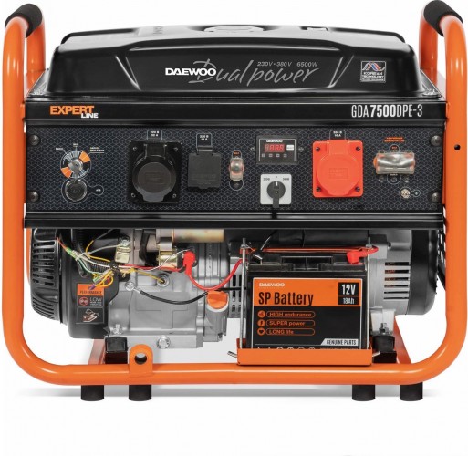 Генератор бензиновый DAEWOO GDA 7500 DPE-3 - изображение 2