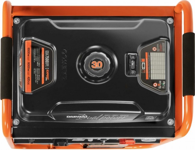 Генератор бензиновый DAEWOO GDA 7500 DPE-3 - изображение 5
