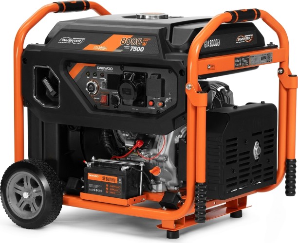 Генератор бензиновый DAEWOO GDA 8000 Ei инверторный GDA 8000Ei - изображение 3