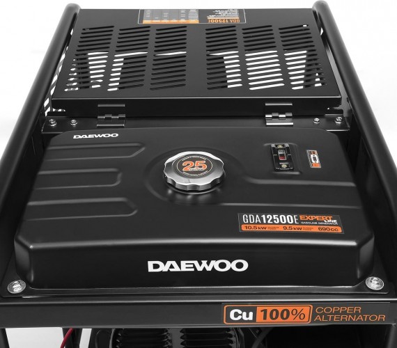 Генератор бензиновый DAEWOO GDA 12500E - изображение 3