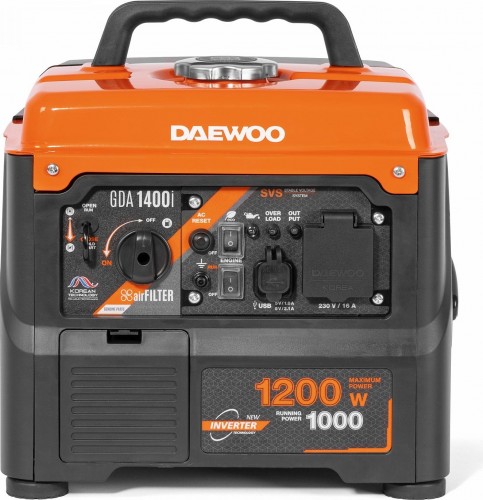 Генератор бензиновый DAEWOO GDA 1400 i инверторный GDA 1400i - изображение 4