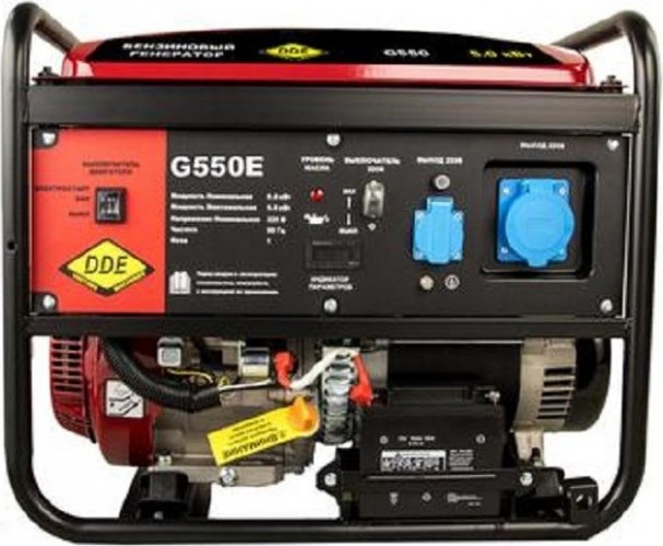 Генератор бензиновый DDE G 550Е 917-415 - изображение 2