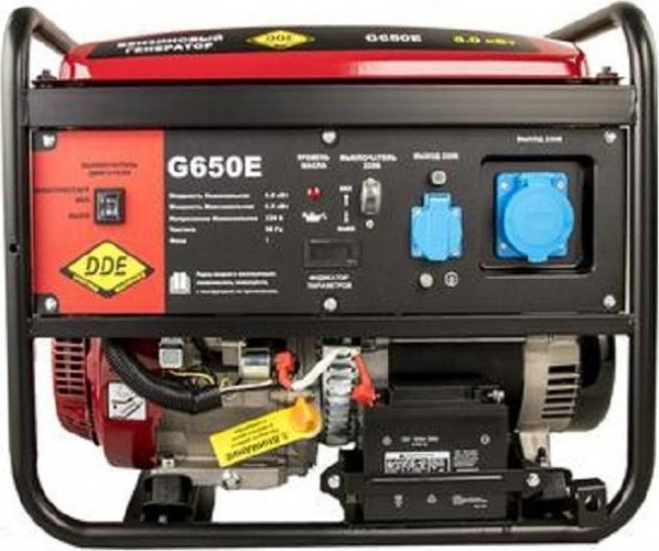 Генератор бензиновый DDE G 650Е 917-439 - изображение 3