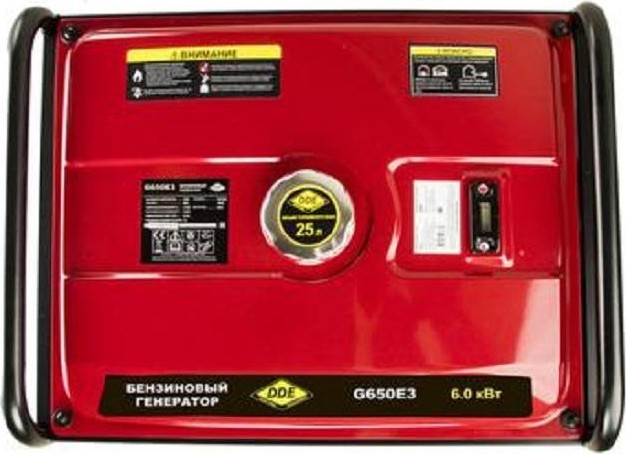 Генератор бензиновый DDE G 650Е3 917-446 - изображение 4