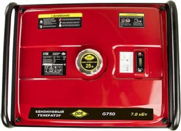 Генератор бензиновый DDE G 750Е 917-460 - изображение 5