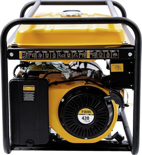 Генератор бензиновый Denzel GE 6900 94637 - изображение 5