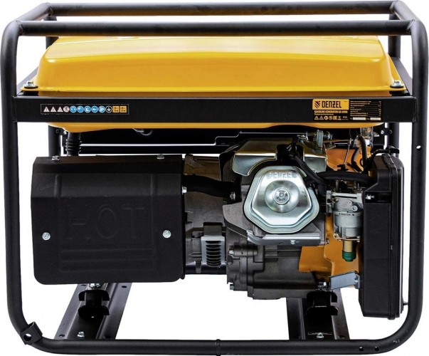 Генератор бензиновый Denzel GE 6900 94637 - изображение 3