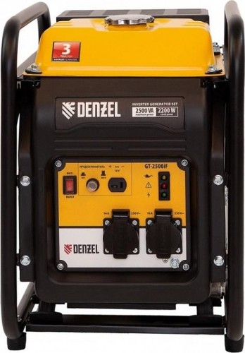 Генератор бензиновый Denzel GT-2500iF инверторный 94704 - изображение 5