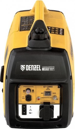 Генератор бензиновый Denzel GT-1200iS инверторный 94701 - изображение 2